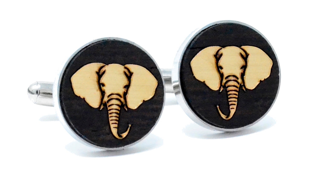Golden Elephant Cufflinks