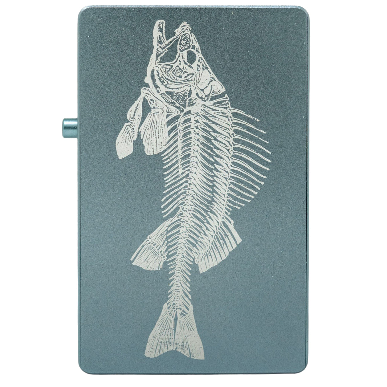 Metal Magnetic Wallet Fish Skeleton