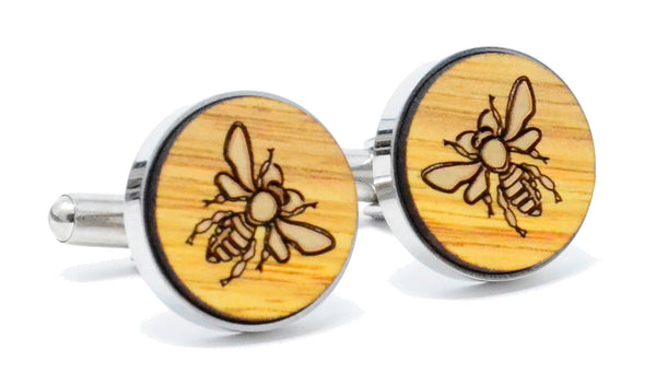 Golden Bee Cufflinks