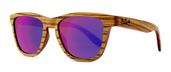 Camber Series - Zebrawood Sunglasses