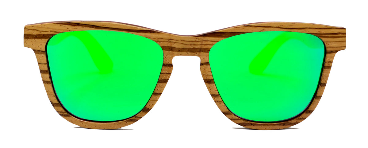 Camber Zebrawood | Wood Sunglasses – SwitchWood