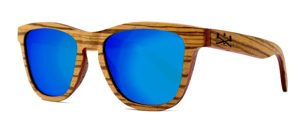 Camber Series - Zebrawood Sunglasses