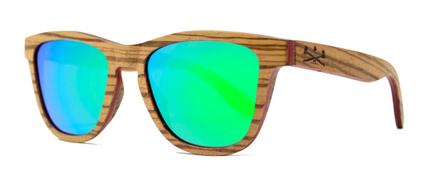 Camber Series - Zebrawood Sunglasses