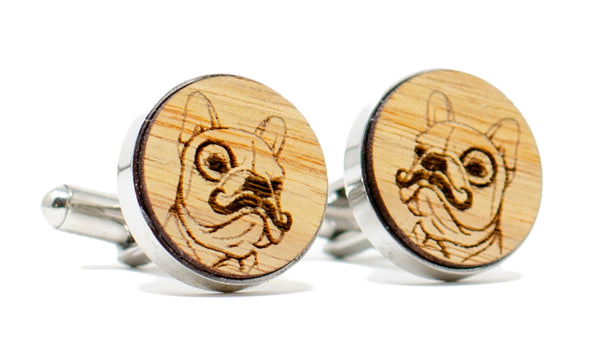 Frenchie Cufflinks