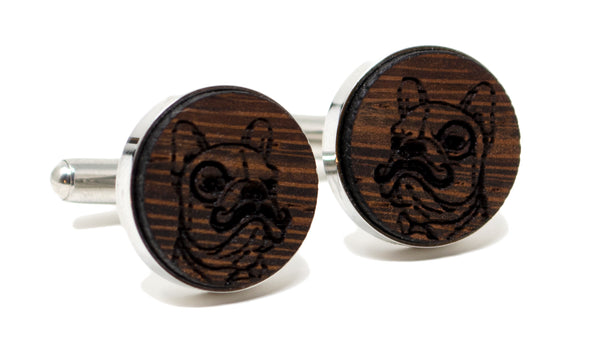 Frenchie Cufflinks