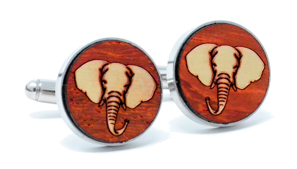 Golden Elephant Cufflinks