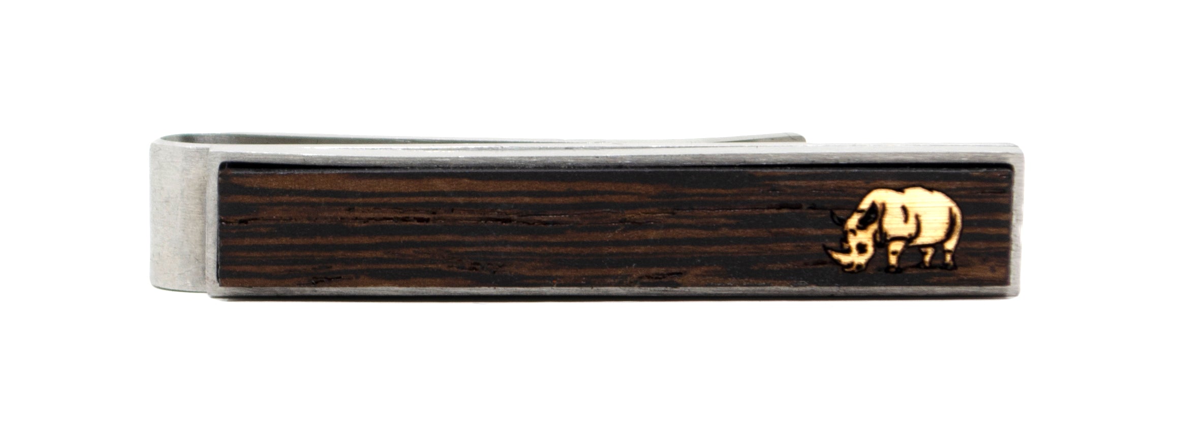 Golden Rhino Tie Bar
