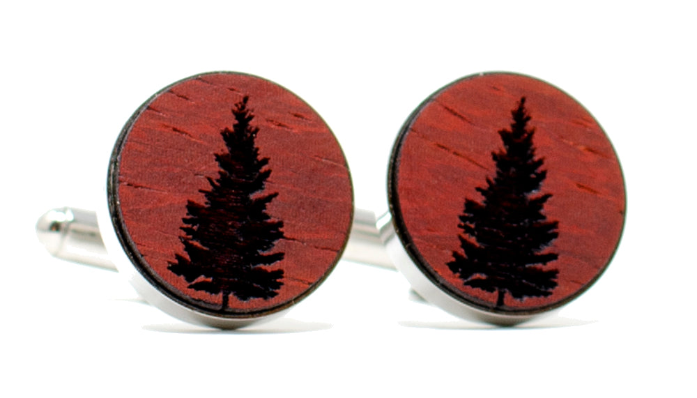 Pine Tree Cuff Links