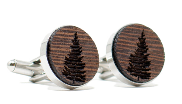 Pine Tree Cuff Links